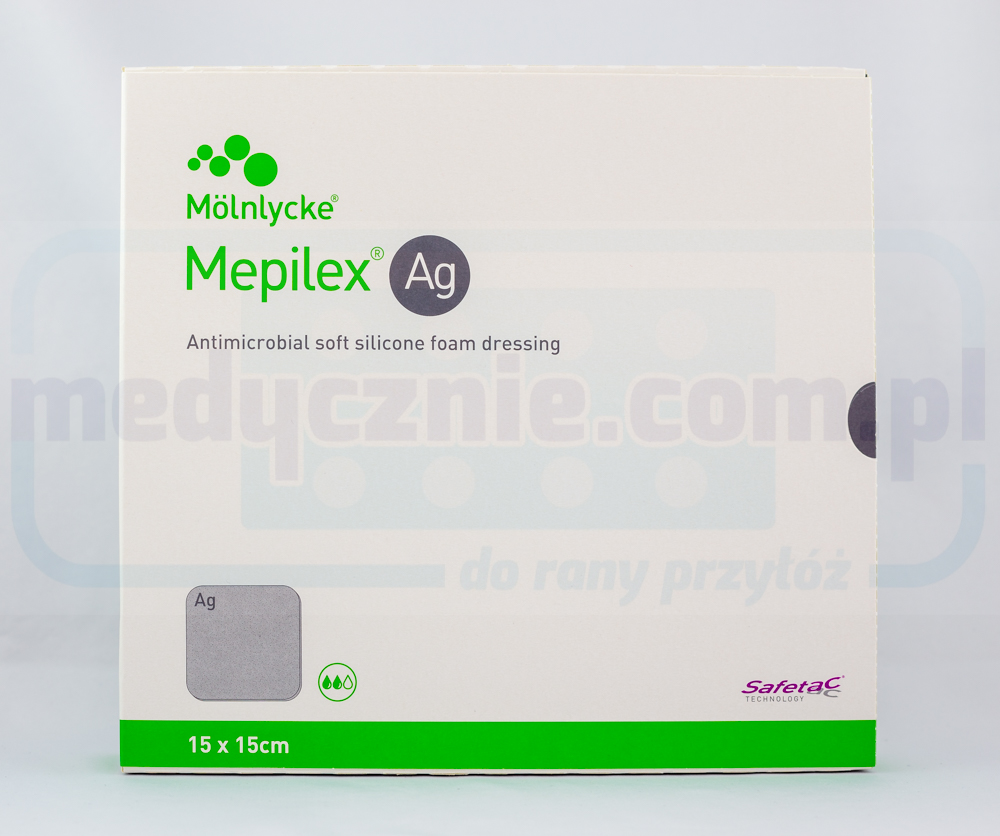 Mepilex Ag 15cm* 15cm 1Stk